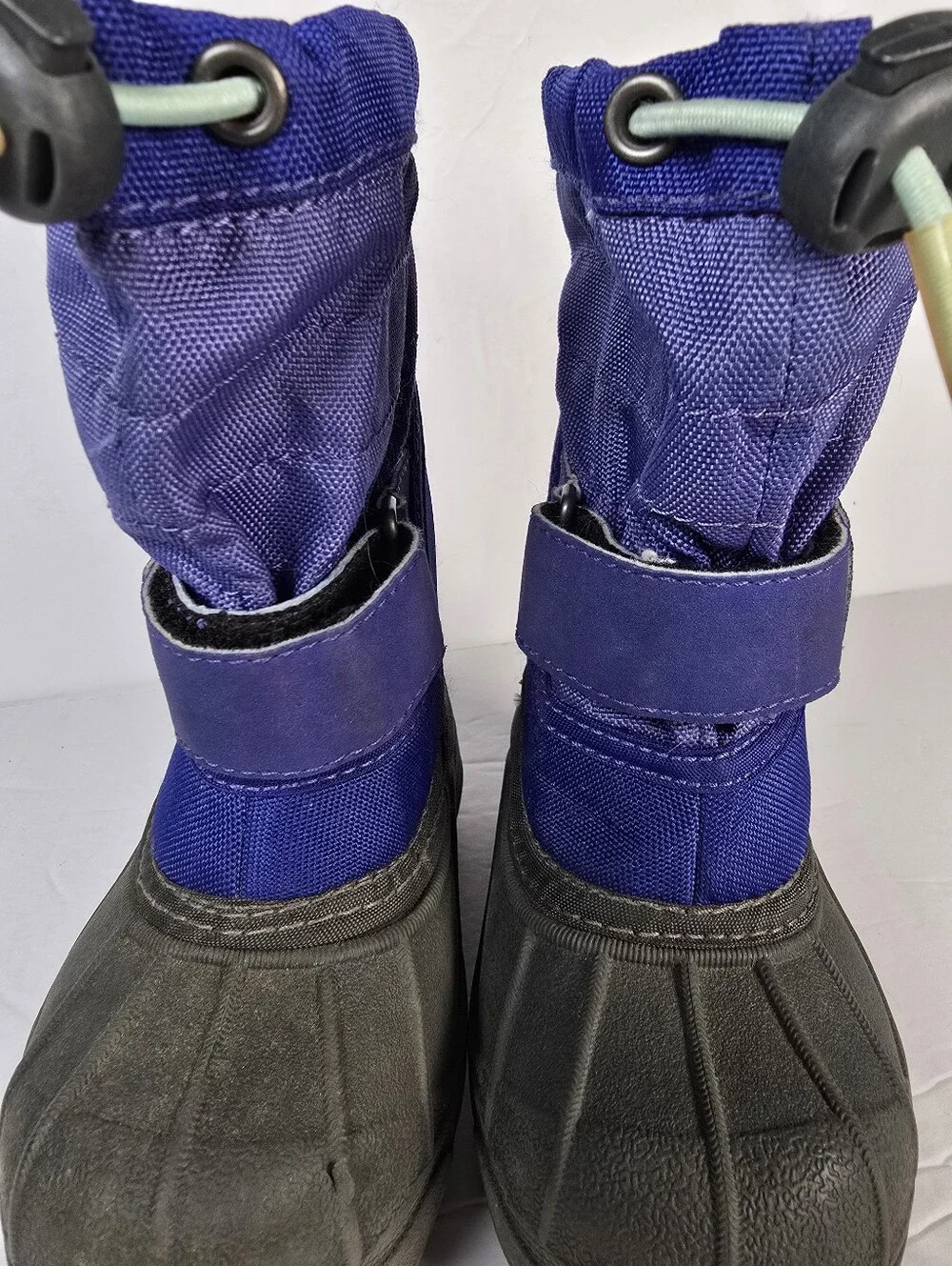 Columbia Kids Unisex Blue and Grey Waterproof Insulated Snow Boots Size 6Toddler